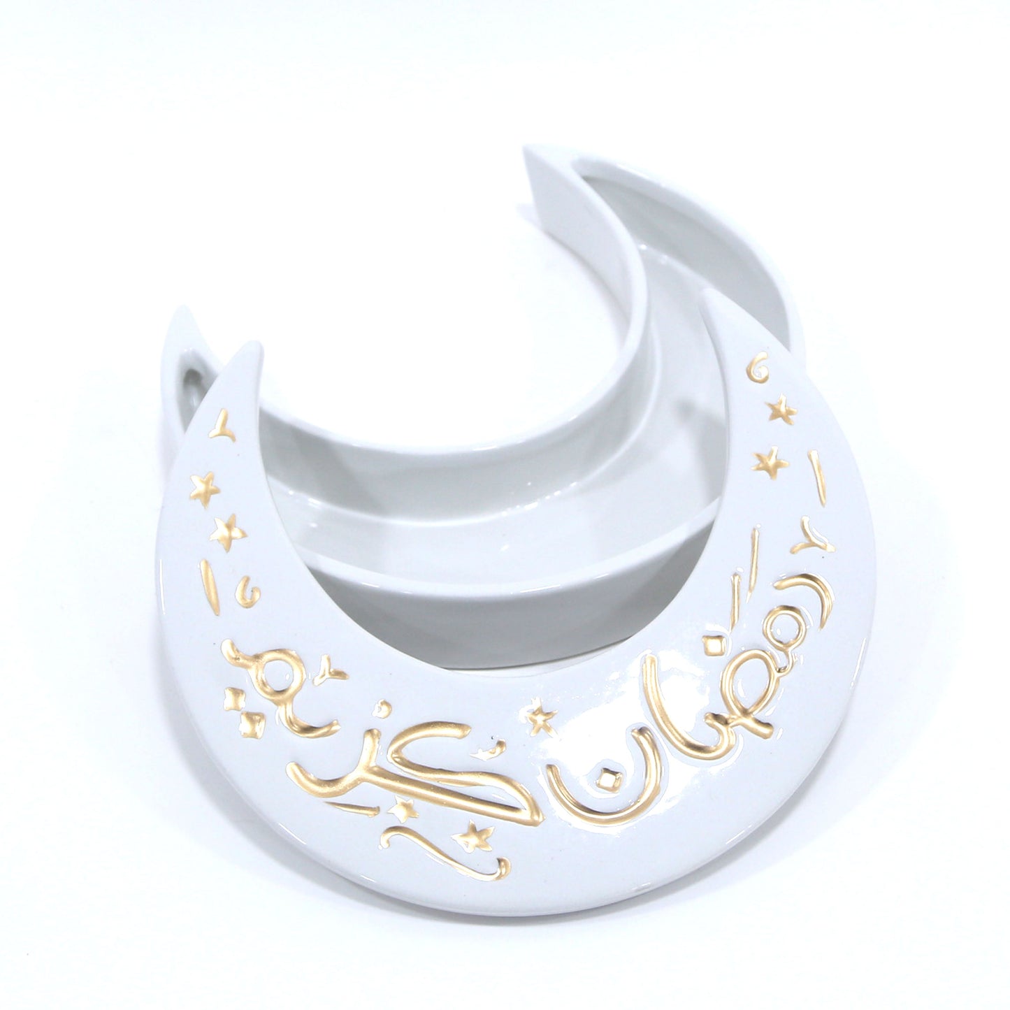 Timeless Whimsy Moon Canister with Ramadan Kareem Design