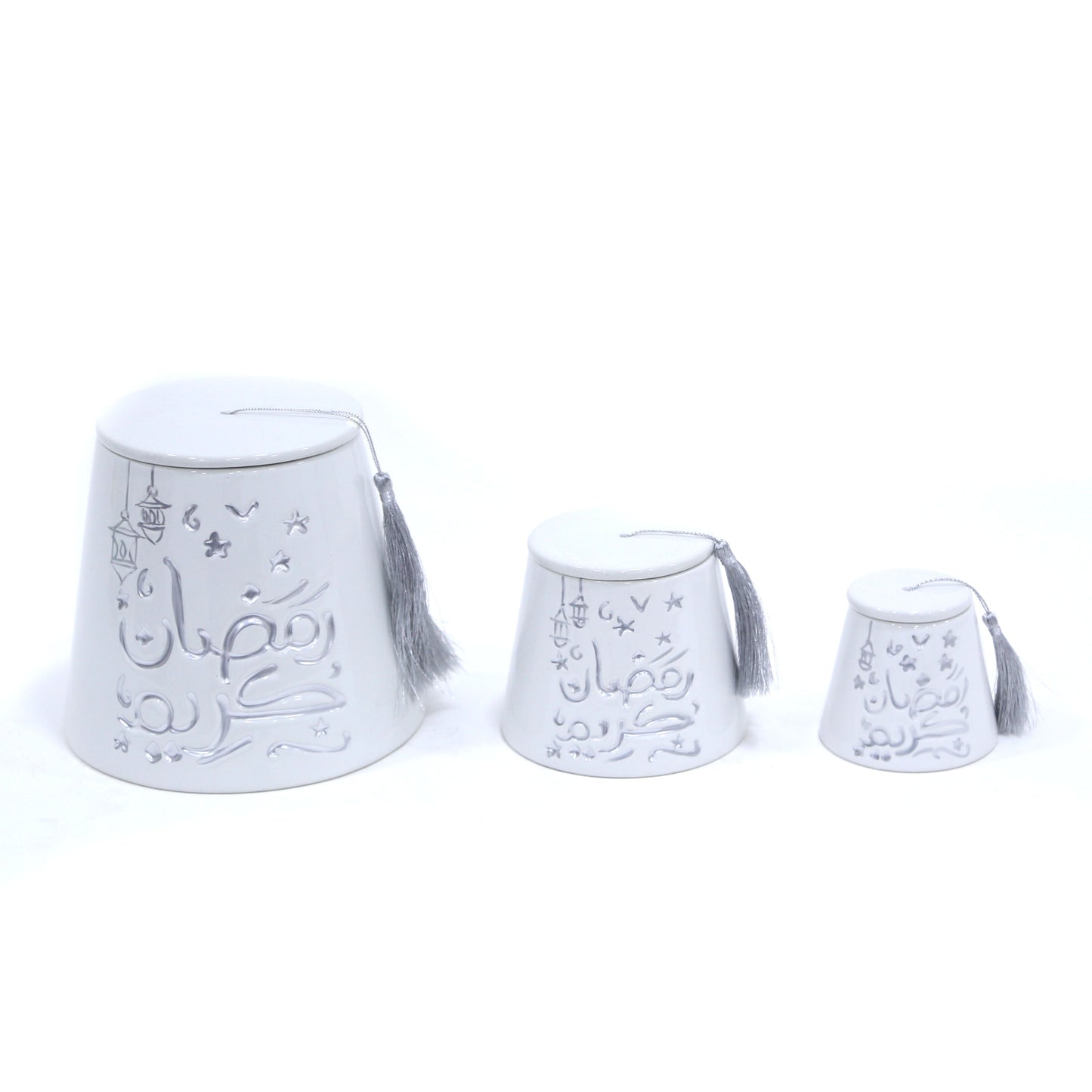 Timeless Whimsy Tarboosh Box with Ramadan Kareem Design