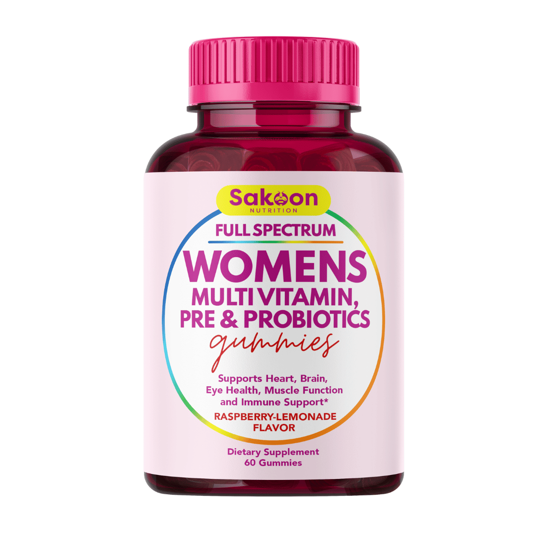 Womens Full Spectrum Multivitamin with Pre+Probiotics Gummy