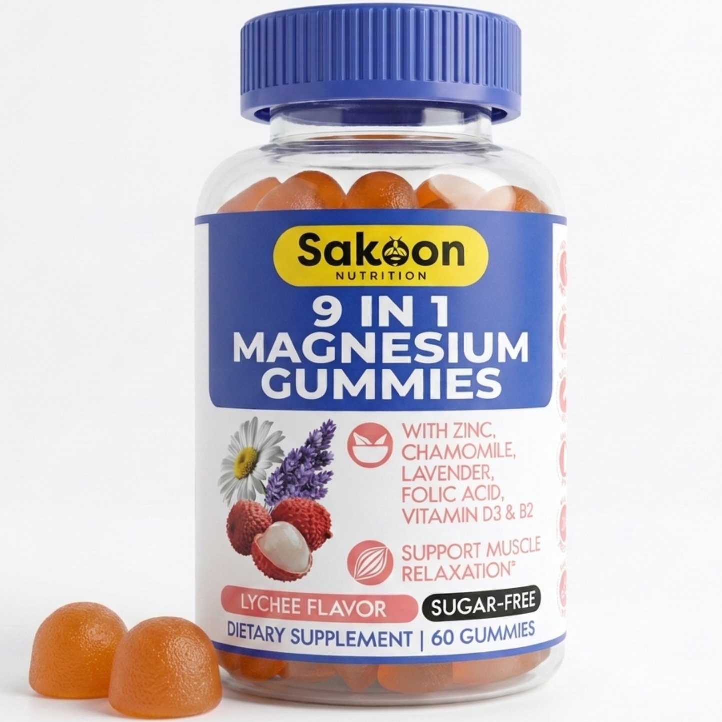 Sugar-Free Magnesium Complex Gummies