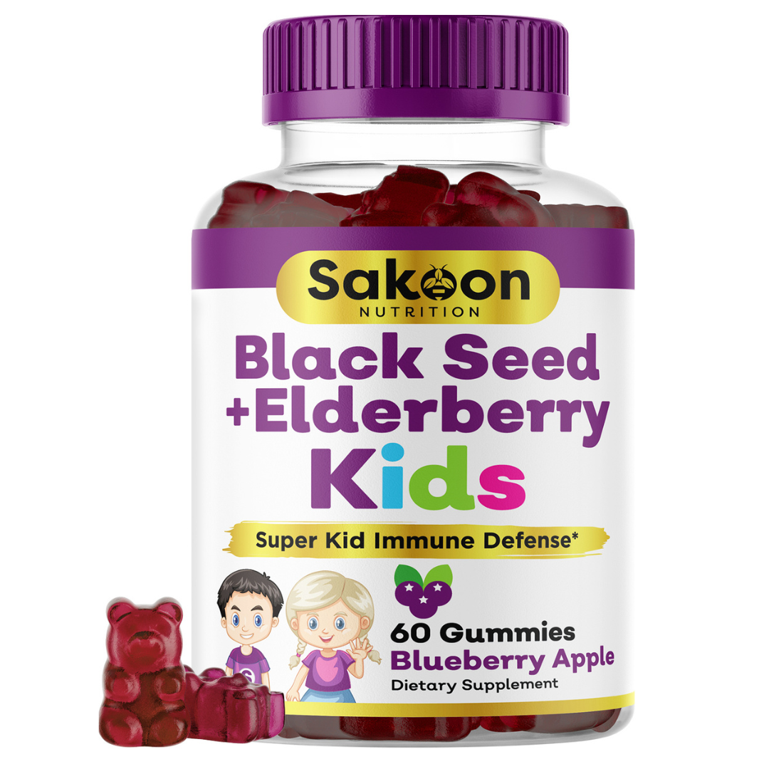 Kids Black Seed + Elderberry Gummies