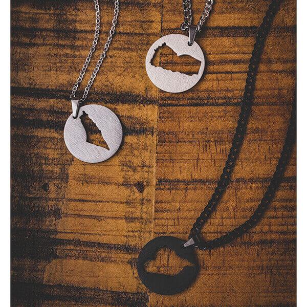 Palestine Map Necklace | 10% Profits Donated to Palestine