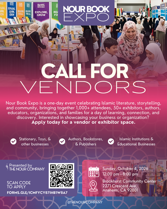 Nour Book Expo Vendor & Exhibitor Registration