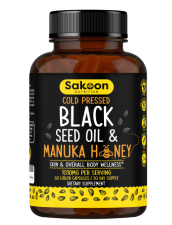 Black Seed Oil & Manuka Honey Capsules