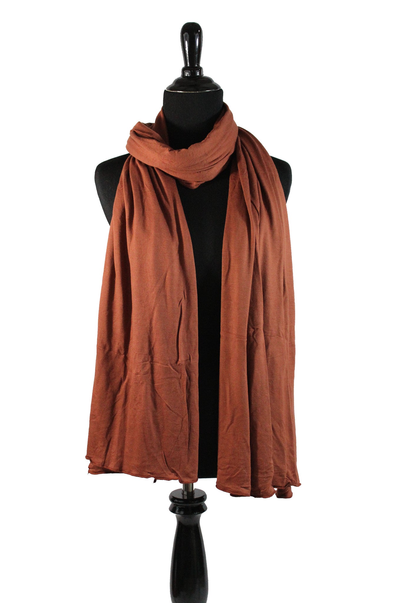 Jersey Hijab - Burnt Orange