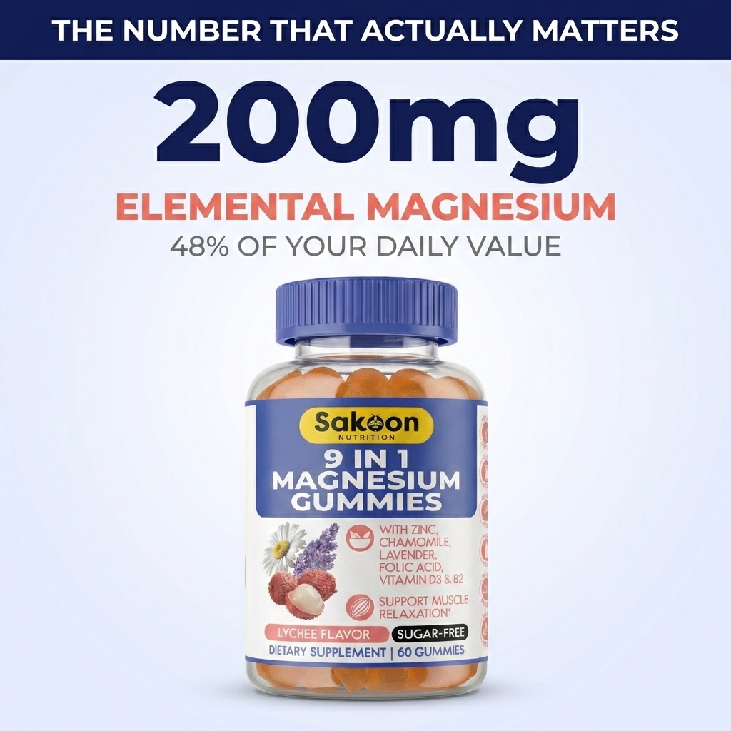 Sugar-Free Magnesium Complex Gummies