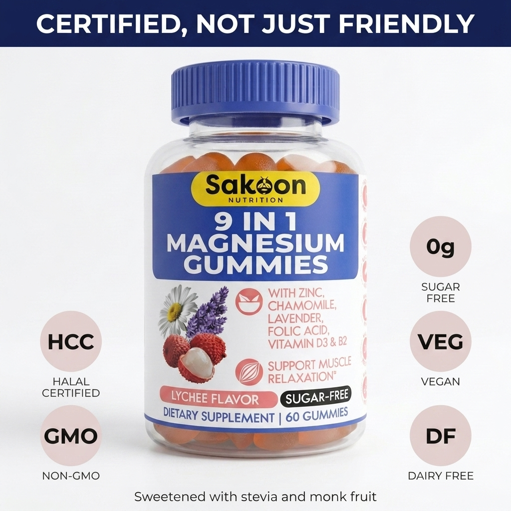 Sugar-Free Magnesium Complex Gummies