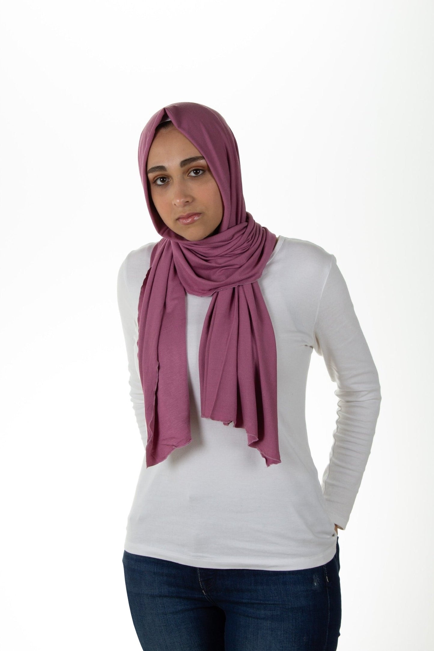 Jersey Hijab - Blush Pink