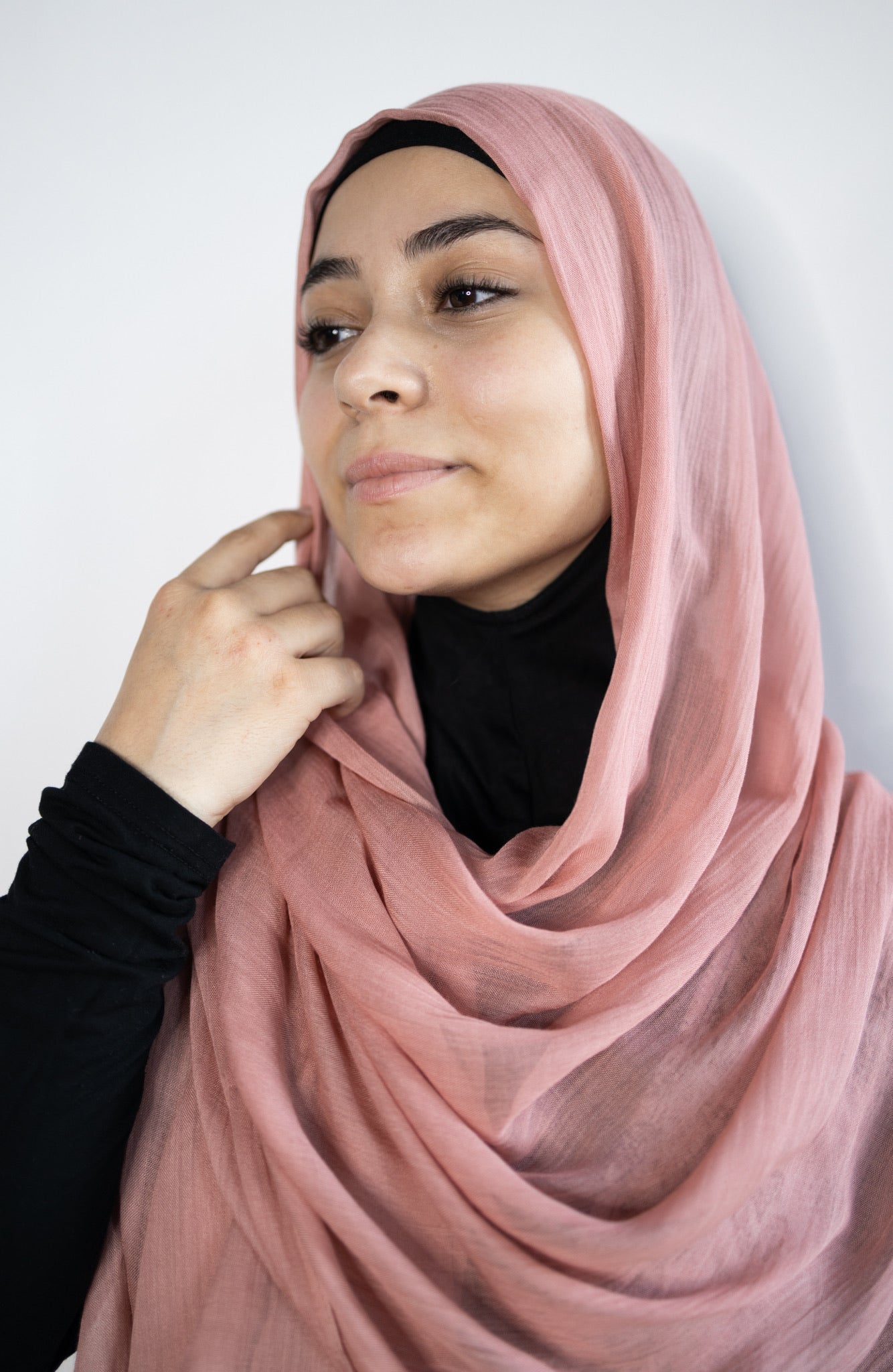 Bamboo Hijab - Pale Mauve