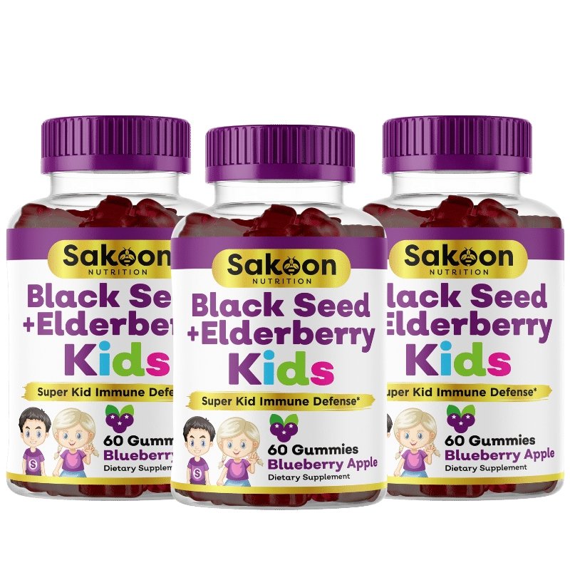 Kids Black Seed + Elderberry Gummies