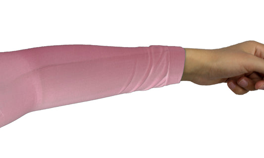 Chiffon Stretchy Sleeve Extender - Mauve