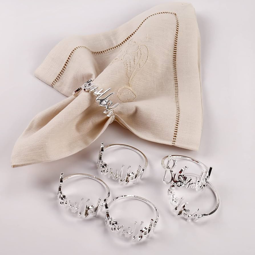 bismillah napkin rings (6pcs)